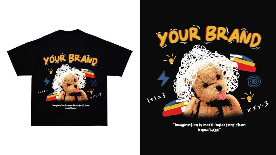 Desain Kaos & Motif - Gratis Revisi - Desain Kaos/T-shirt Street Wear (Non Ilustrasi). - 10
