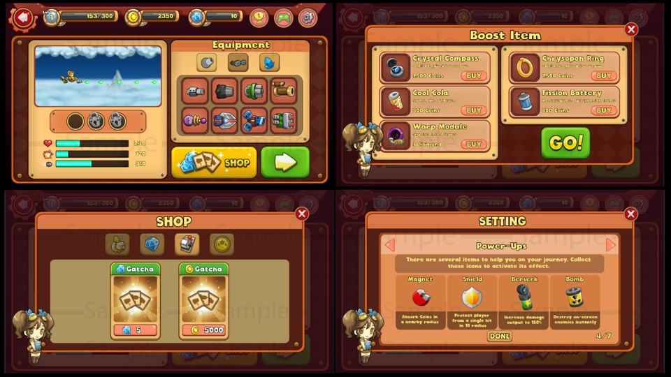 Jasa Lainnya - Jasa desain Icon, UI, dan HUD untuk game - 6