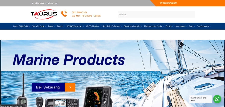 Jasa pembuatan website profesional dengan desain modern dan responsive untuk perusahaan Anda.