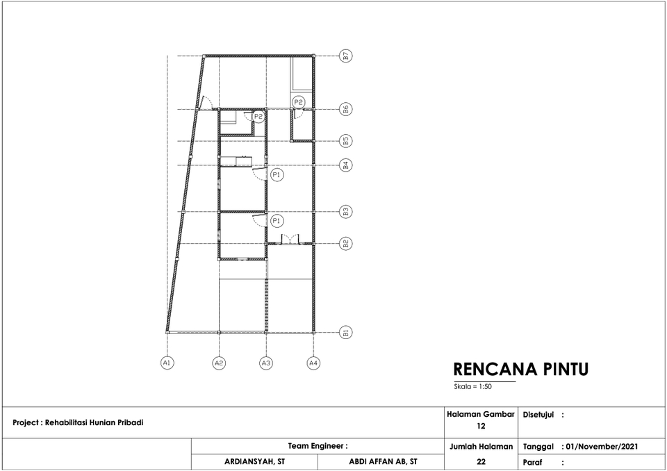 CAD Drawing - Jasa Gambar Autocad 2D & Drafter & IMB/PBG - 15