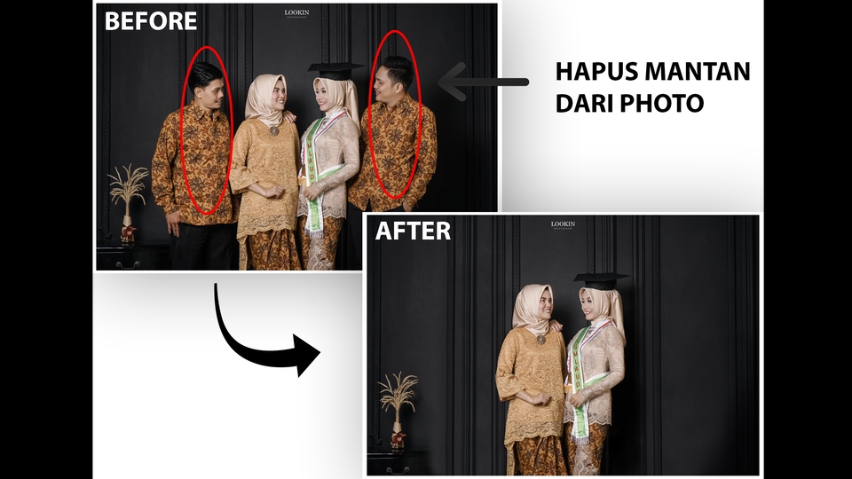 Edit Gambar & Photoshop - Hapus mantan dari photo - 1