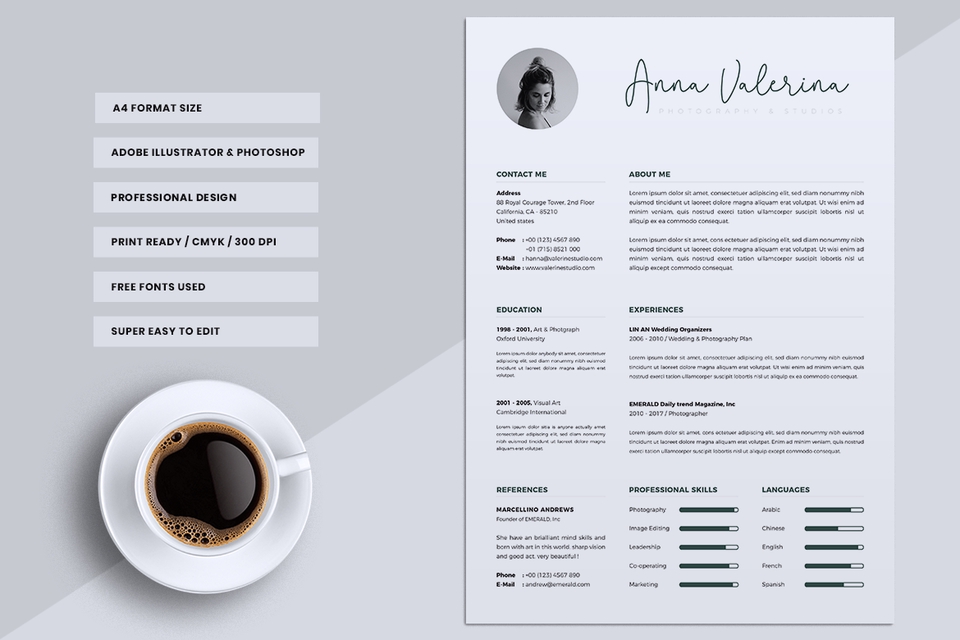 Portfolio & Resume - DESAIN CV MINIMALIS DAN PROFESIONAL,1 HARI JADI. - 2