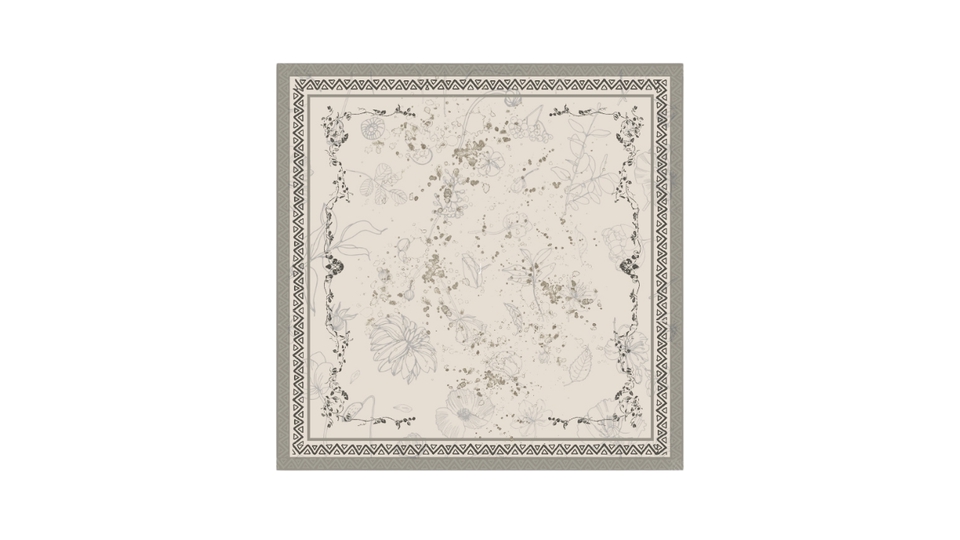 Desain Kaos & Motif - Design pattern Hijab Scarf motif - 5