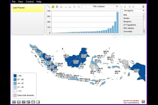 Peta Statistik Interaktif