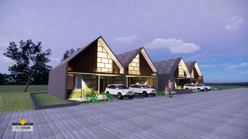 CAD Drawing - Jasa Gambar Rumah Tinggal 2D / 3D Interior dan Eskterior - 3