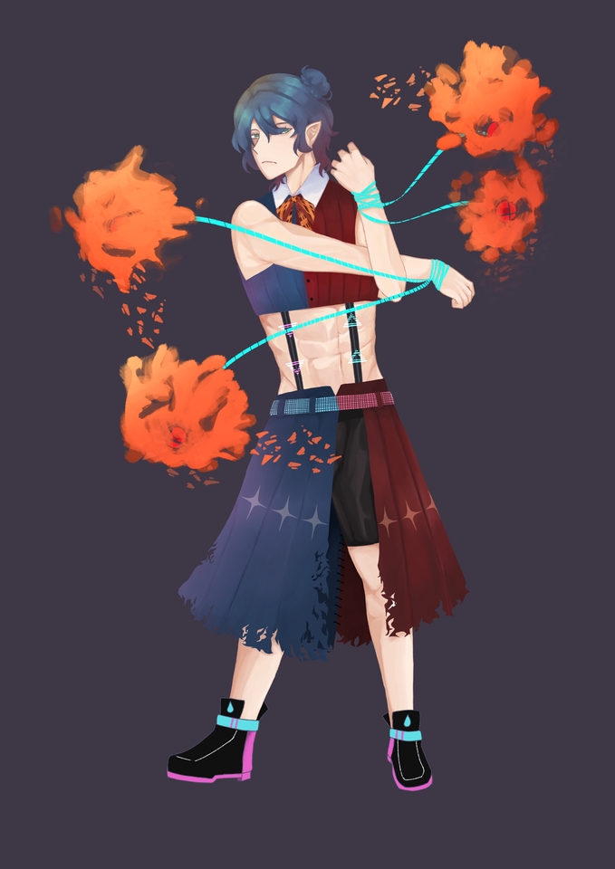 วาดภาพการ์ตูน - รับวาดงานสไตล์อนิเมะ Fanart / OC / Character Design / Chibi - 7