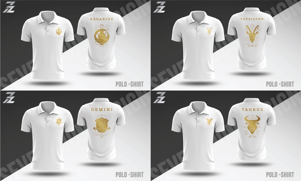 รับออกแบบเสื้อโปโลลายราศี ออกแบบเสื้อผ้าแฟชั่น