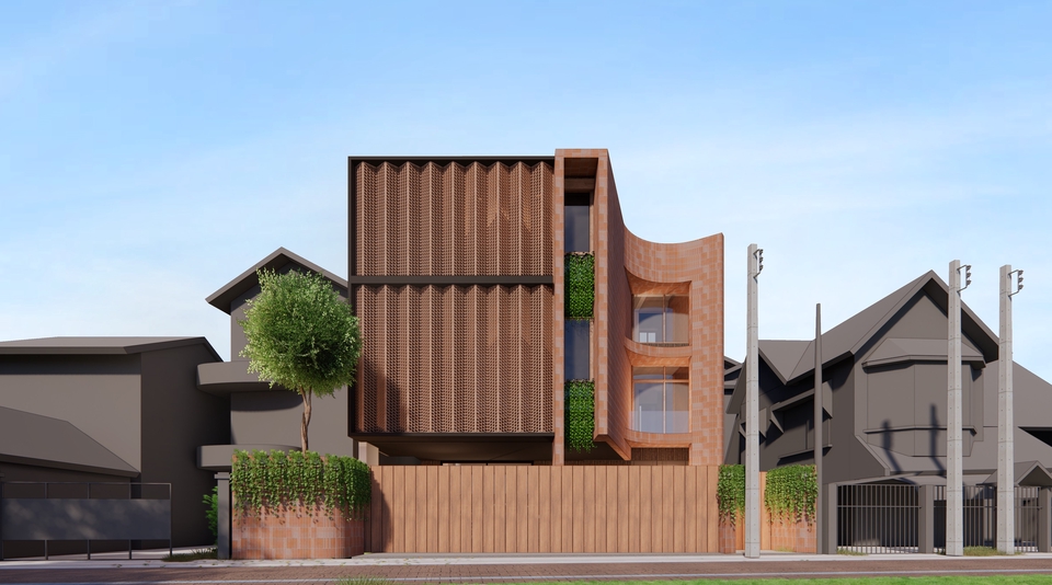 3D Perspective - 3D render - 2