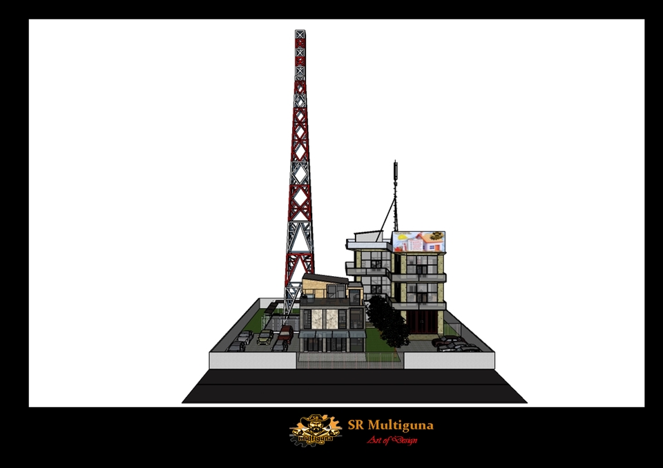 Jasa drafter autocad freelance, desain bangunan dan tower komunikasi. Autocad murah, drafter arsitek.