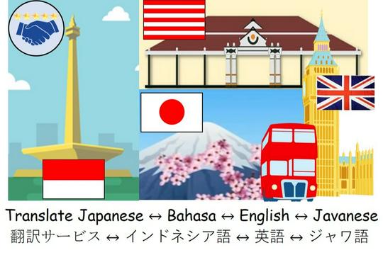 Jasa Penerjemah dan Translate Dokumen - Terjemah Bahasa - Jepang - Inggris - Jawa, Presisi & Berkualitas