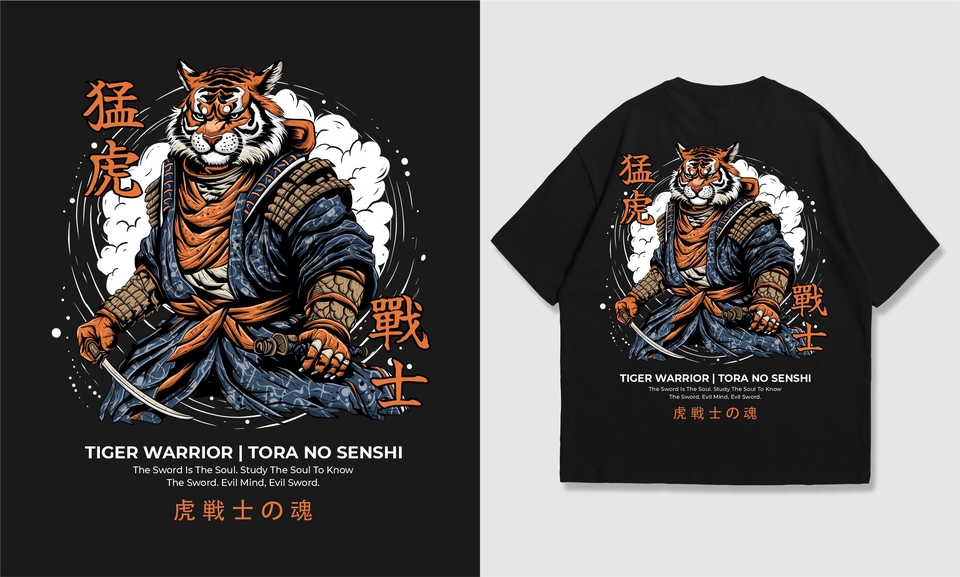 Desain Kaos & Motif - Desain Kaos Streetwear / Streetwear T-shirt Design - 9