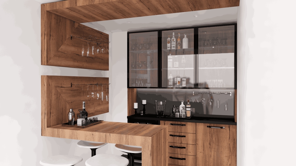 ออกแบบตกแต่งภายในและภายนอก - 3D Perspective  Interior Design  - 12