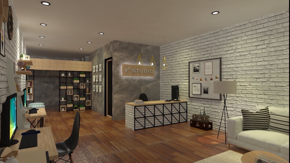 Desain 3D Interior / Furniture