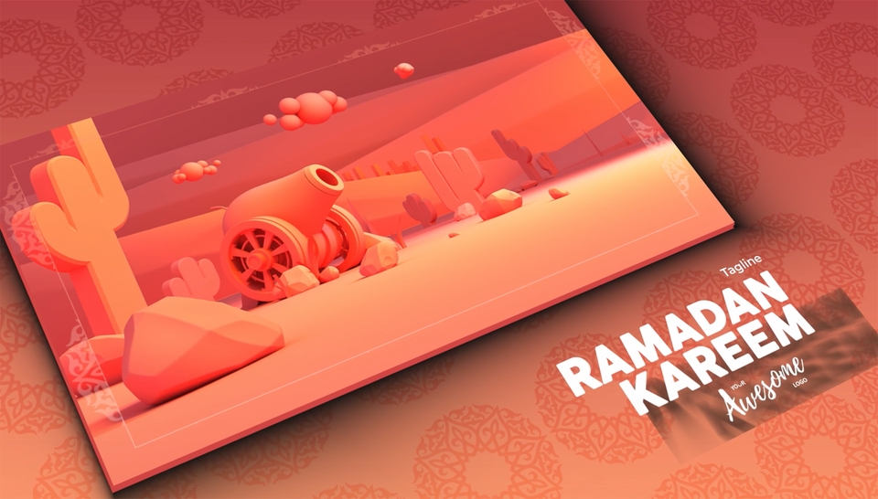 Motion Graphics - Membuat Animasi islam bulan ramadan dalam 1 hari - 5