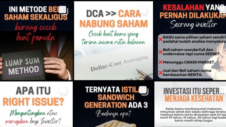 Jasa buat konten finansial murah berkualitas