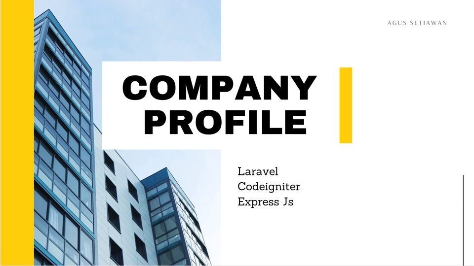 Web Development - Company Profile - 1