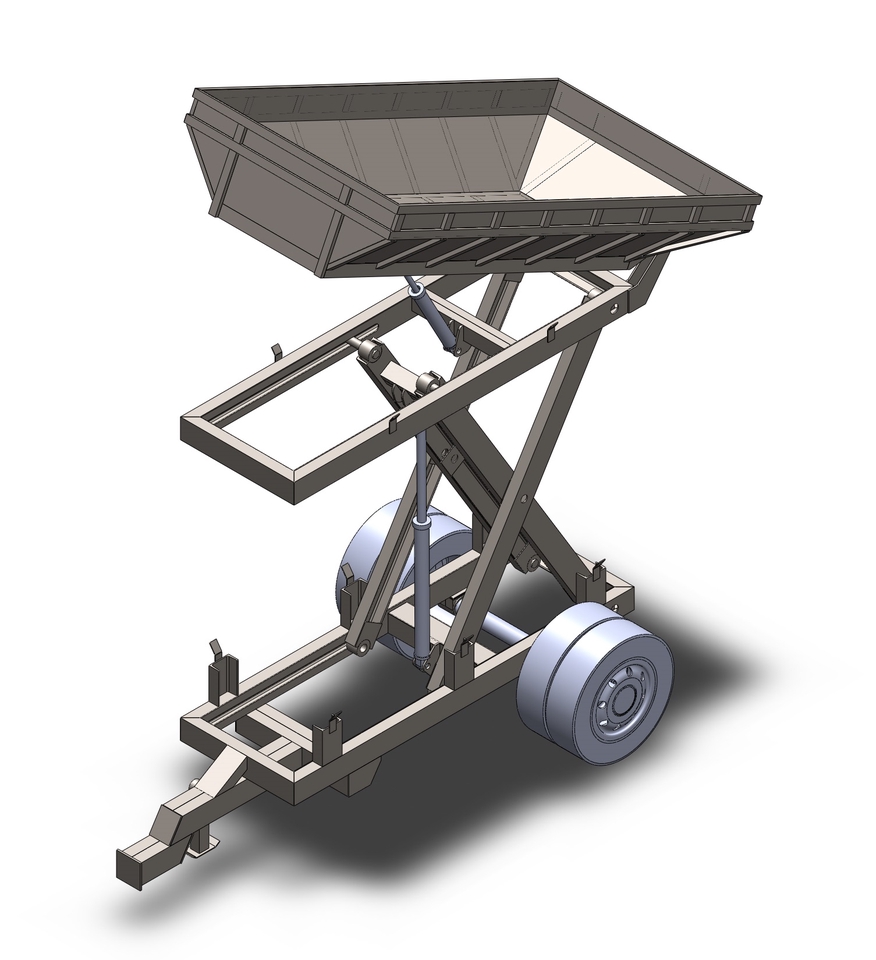 Jasa drafter autocad freelance pembuatan desain box truck hidrolik.