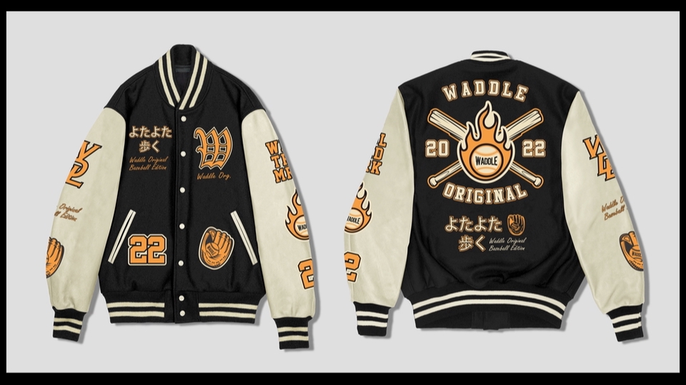 Desain Kaos & Motif - Custom Desain Varsity dan Coach Jacket - 5