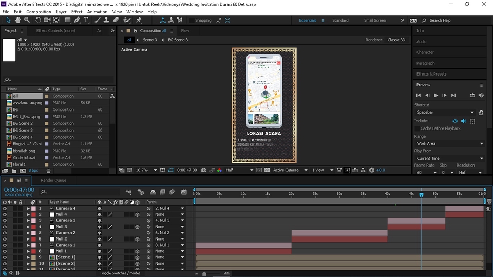 Kartu Ucapan & Video - Desain Undangan Digital Berbentuk Gambar (JPG/PNG) - 8