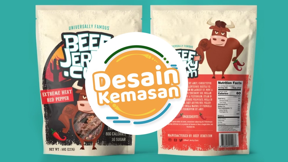 Label & Kemasan - Desain Kemasan / Packaging Berkualitas - 1