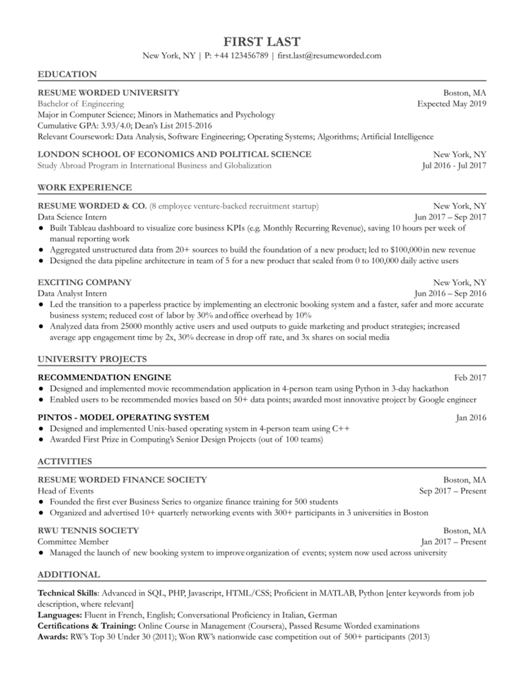 Portfolio & Resume - JASA PEMBUATAN CV ATS DAN KREATIF - 3
