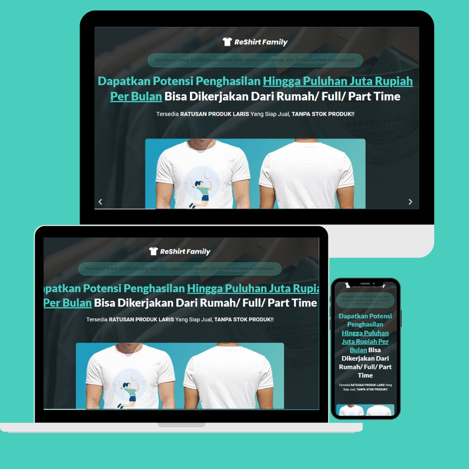 Web Development - Landing Page Responsif Konversi Tinggi Terbit dalam 24 Jam - 6