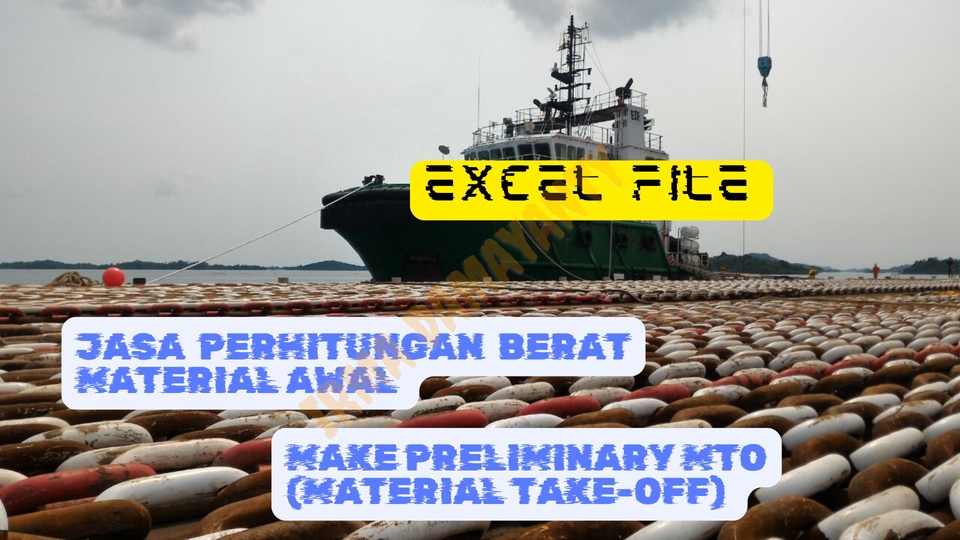 Jasa Lainnya di Konsultasi - Jasa Menghitung Preliminary MTO (Material take-off)