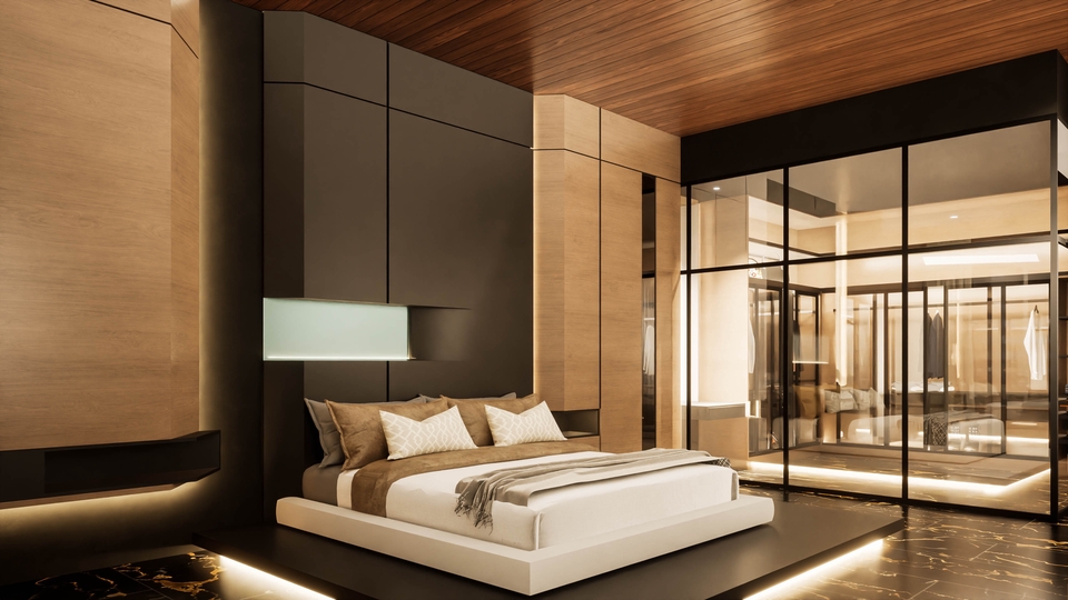 3D & Perspektif - Desain Interior Modern Minimalist  - 2