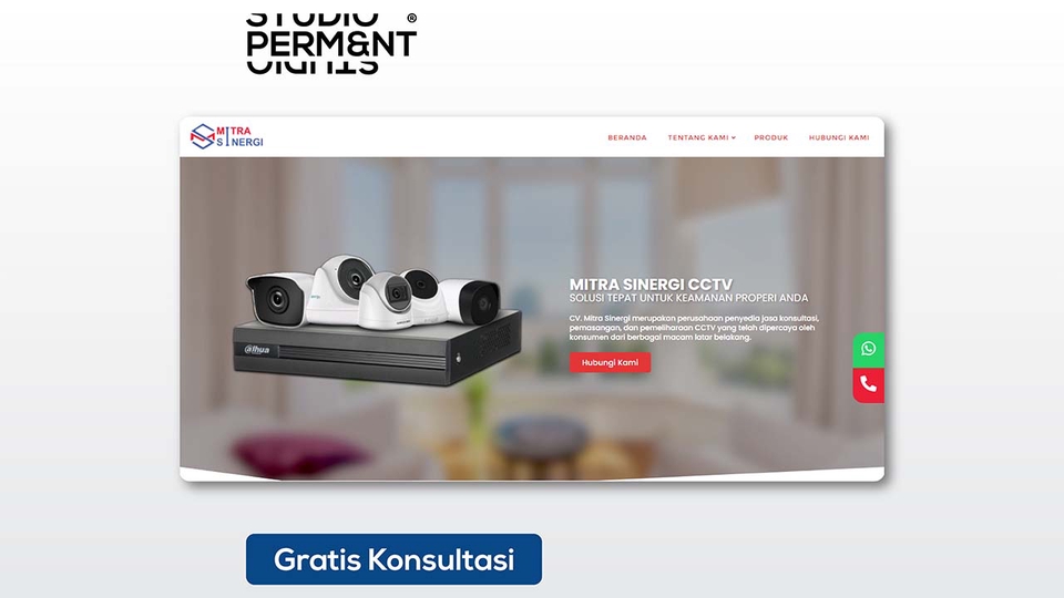 Desain Web - Desain Website Berbasis Wordpress / Webflow (full website tidak hanya desain) - 3