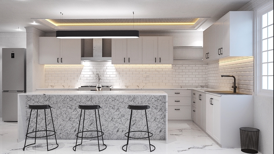 3D & Perspektif - Rendering Interior & Exterior | High Quality Render + Edited in Photoshop - 6