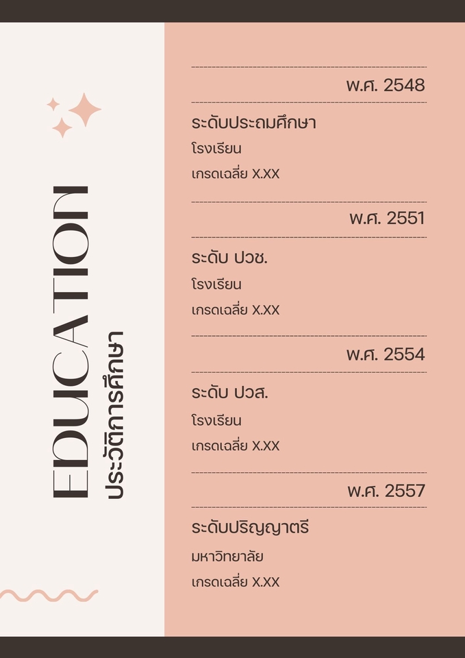 รับทำเรซูเม่ รับทำพอร์ตโฟลิโอ ออกแบบโปรไฟล์บริษัท