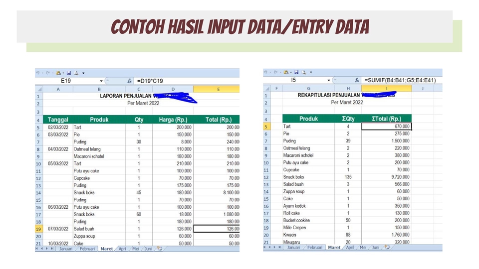 Entri Data - Input Data/Entry Data dan Pengetikan Ulang & Edit Dokumen Cepat, Rapi, dan Teliti - 5