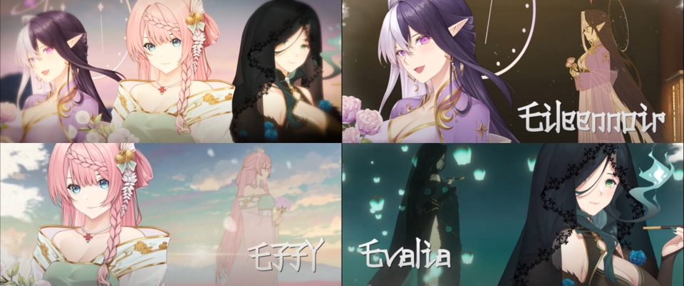 วาดภาพการ์ตูน - รับออกแบบ Character Design / Chibi / ภาพประกอบ นิยาย / Illustration / Vtuber Model - 9