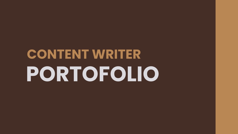 Penulisan Konten - Penulisan artikel SEO ORIGINAL - 1