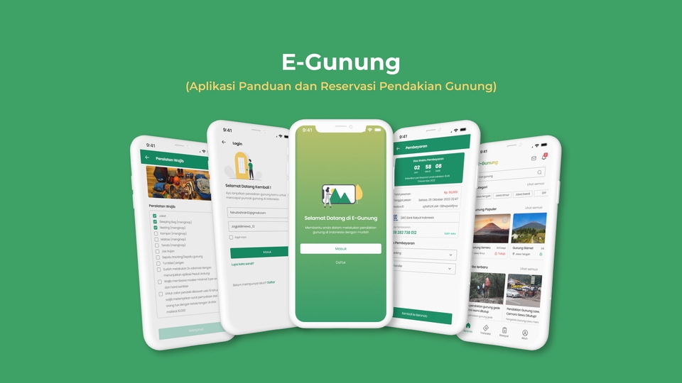 UI & UX Design - Jasa Pembuatan UI/UX Design Mobile App, Website / Landing Page - 2