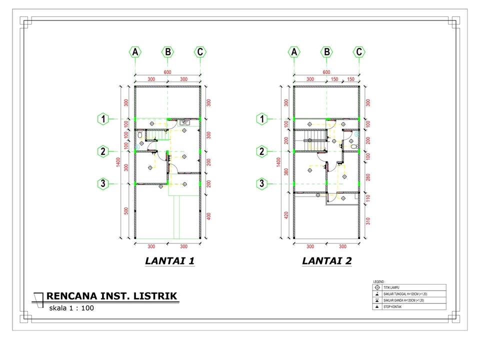 CAD Drawing - JASA GAMBAR 2D, 3D, RAB, IMB DLL - 9