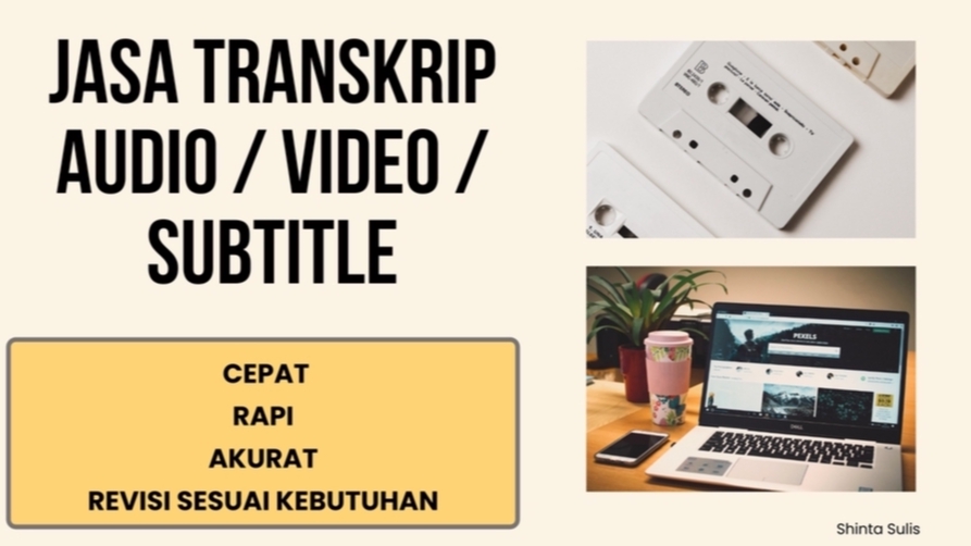 TRANSKRIP AUDIO & VIDEO TO TEXT (EXPRESS)