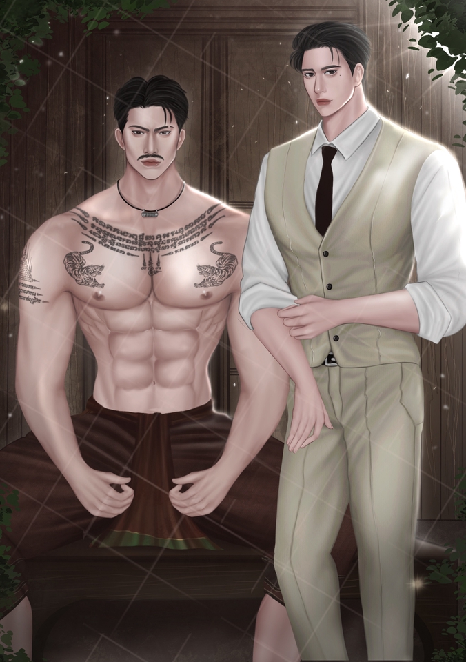 วาดภาพประกอบ - วาดปกนิยายออกแบบปกนิยาย - 3