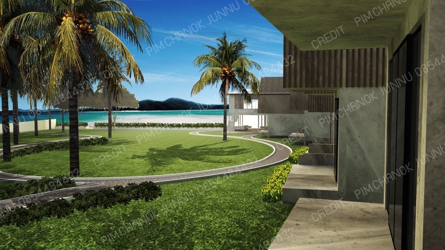 3D Perspective - รับทำภาพ 3D Perspective Exterior - 3