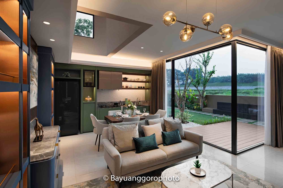 Jasa Fotografi Interior Rumah Modern dengan Konsep Minimalis dan Elegan di Jakarta.