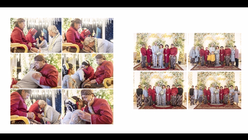 Edit Gambar & Photoshop - LayOut ALBUM ( Wedding,Prewedding,Photo Studio) Edited tusir tone color by request. - 14