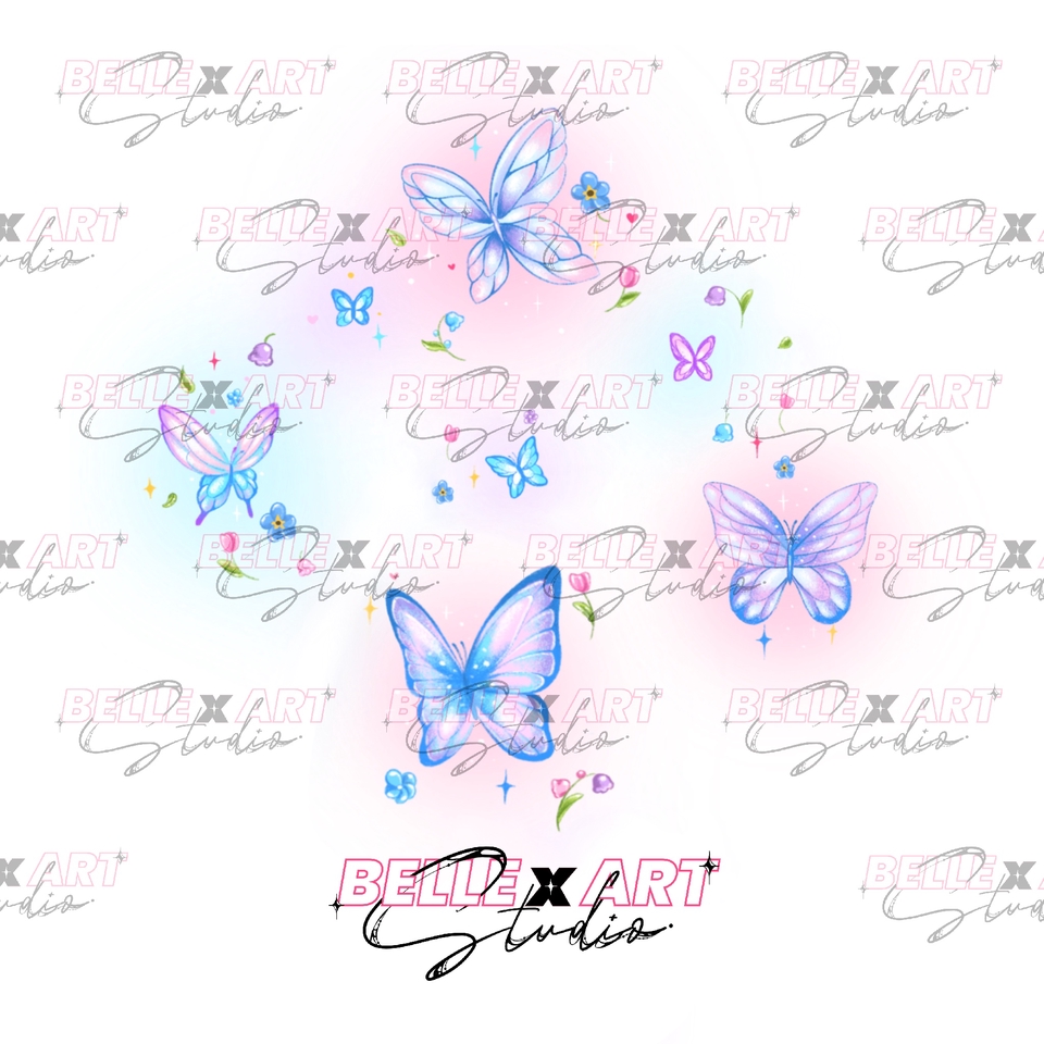 ออกแบบลายสัก ผีเสื้อ สวยๆ มินิมอล tattoo