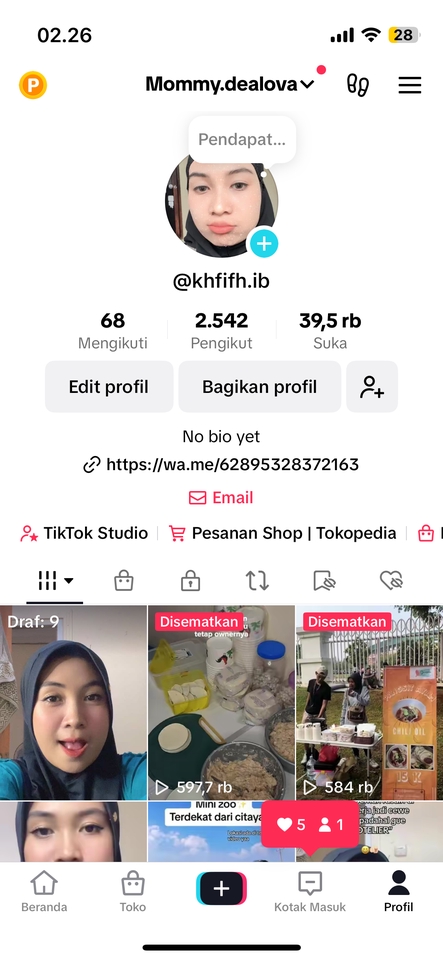 Selebgram/ Socmed - Endorsement & Paid Promote || Tiktok & Instagram - 3