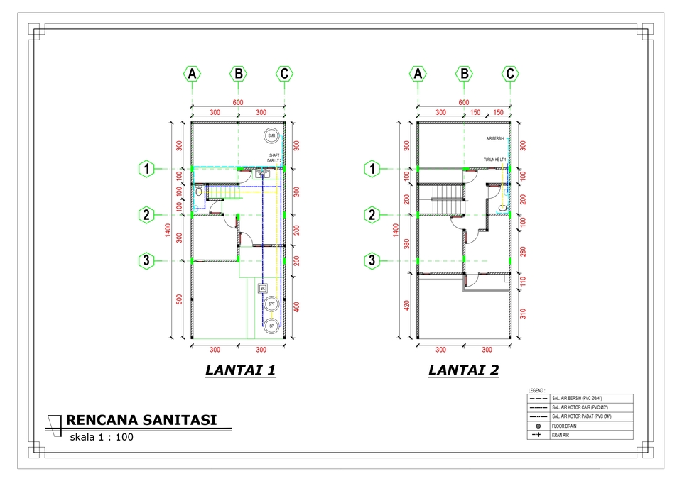 CAD Drawing - JASA GAMBAR 2D, 3D, RAB, IMB DLL - 10