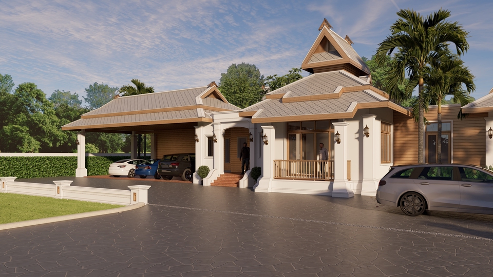3D Perspective - รับออกแบบและเขียนแบบ 3D Perspective Interior & Built-in / Architect - 30