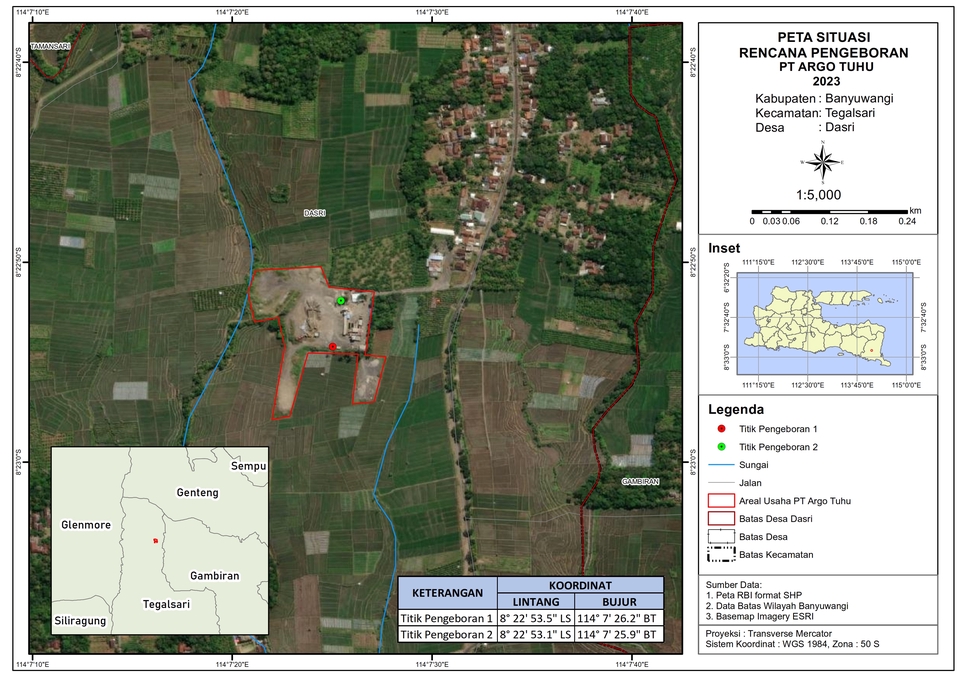 Jasa Lainnya - Jasa Pembuatan Peta Topografi dan Peta Situasi Untuk SIPA (Surat Izin Pengusahaan Air Tanah ) - 2