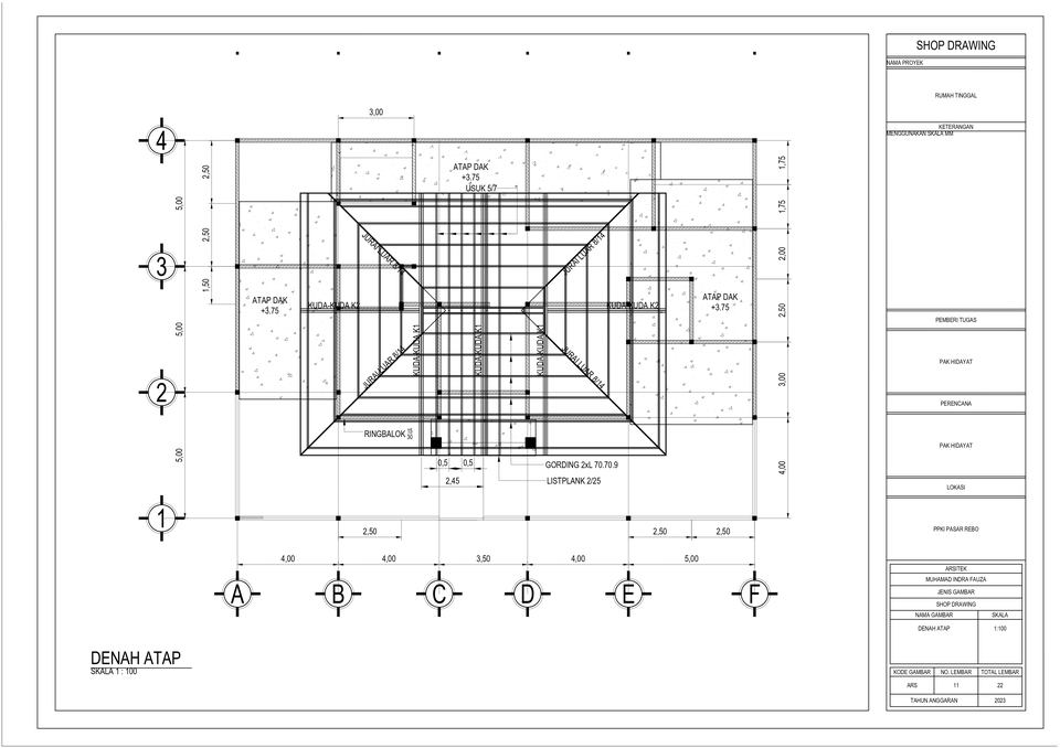 CAD Drawing - CAD Drawing | Jasa Gambar 2D Kerja Arsitektur / Furnitur Ringkas Dan Tepat! - 7
