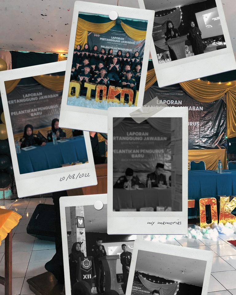 Banner Online - Desain Feed Instagram Organisasi Protokoler dengan gaya Monokrom dan Aesthetic - 5