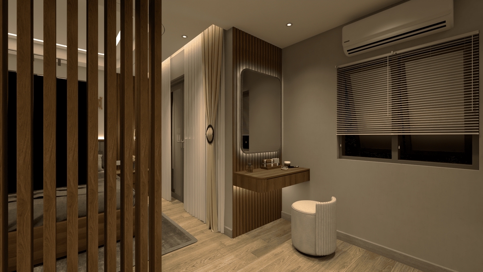 Desain Furniture - Desain Arsitektur dan Interior (3D + Render + Gambar Kerja) - 3