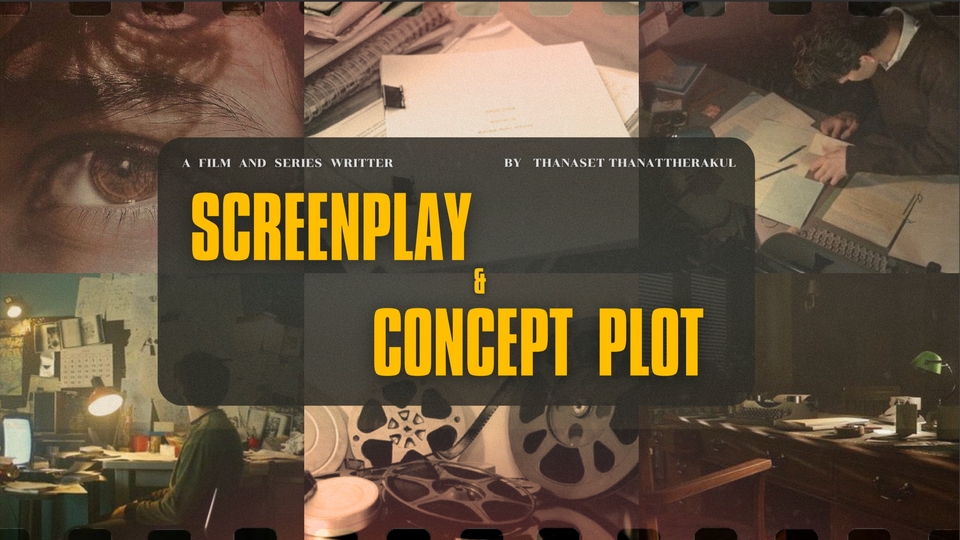 เขียนนิยาย / เรื่องสั้น - รับเขียน Screenplay(บท) & Concept Art  ซีรีส์ , ภาพยนตร์ (สั้น-ยาว) , ละครเวที และ การ์ตูน(webtoon) - 1